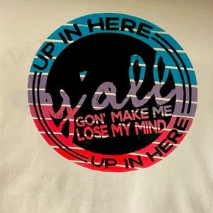 Up in here sublimated tee shirt New